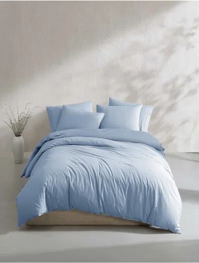 Calvin Klein Washed Percale Cotton Comforter Set