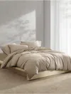 Calvin Klein Washed Percale Cotton Duvet Cover Set