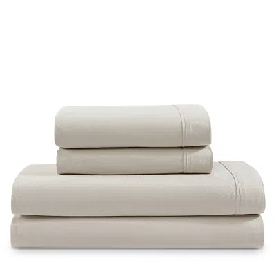 Calvin Klein Washed Percale Cotton Sheet Set, Twin