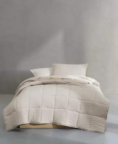Calvin Klein Washed Solid Reversible Plush 5-pc. Comforter Set, Twin/twin Xl