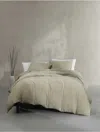 Calvin Klein Washed Texture Cotton Jacquard Duvet Cover Set