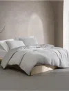 Calvin Klein Washed Texture Cotton Jacquard Duvet Cover Set