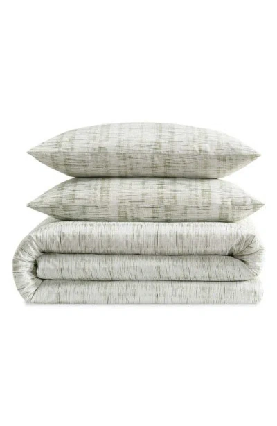 Calvin Klein Weave Texture Cotton Blend Comforter & Shams Set In Multi