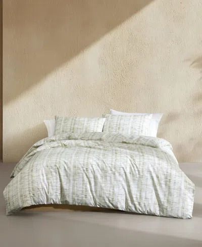 Calvin Klein Weave Texture Rich 3-pc. Comforter Set, Queen In Green