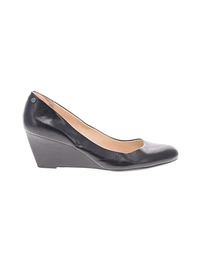 Pre-owned Calvin Klein Wedges In Black