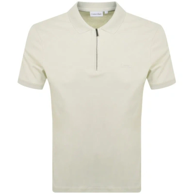 Calvin Klein Welt Polo T Shirt Green