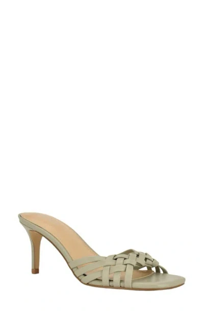 Calvin Klein Wendine Slide Sandal In Green