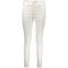 Calvin Klein White Cotton Jeans & Pant