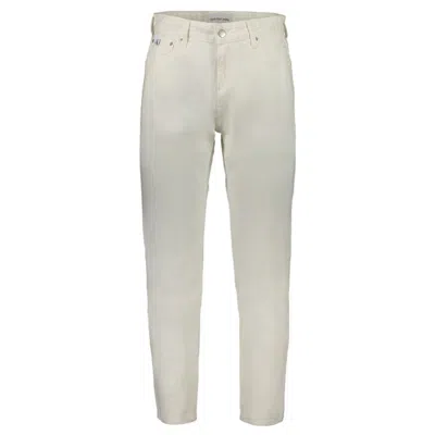 Calvin Klein Cotton Jeans & Men's Pant In White