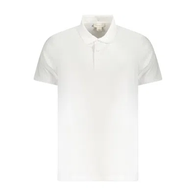 Calvin Klein White Cotton Men Polo Shirt