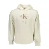 Calvin Klein White Cotton Men Sweater In Neutral
