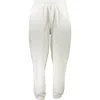 Calvin Klein Gray Cotton Pant In White