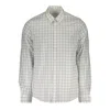 Calvin Klein Slim Fit Italian Collar White Shirt In Multi