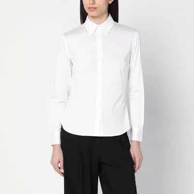 CALVIN KLEIN WHITE COTTON SHIRT