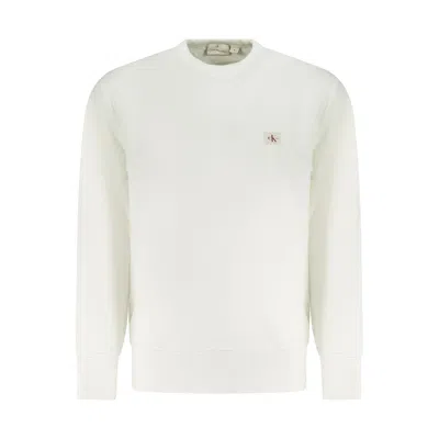 Calvin Klein White Cotton Sweater