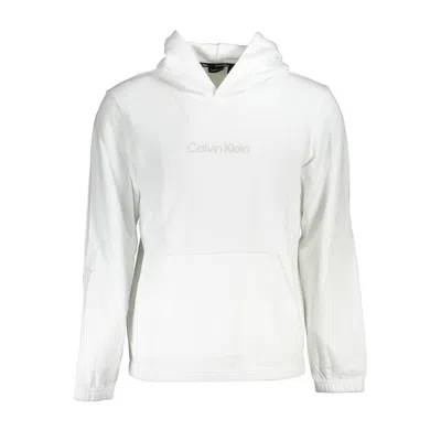 CALVIN KLEIN WHITE COTTON SWEATER