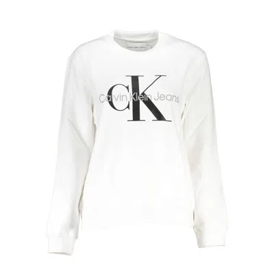 Calvin Klein White Cotton Sweater