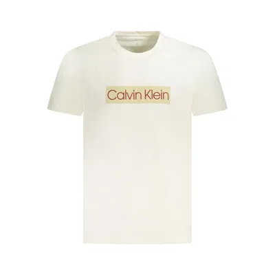 Calvin Klein White Cotton T-shirt