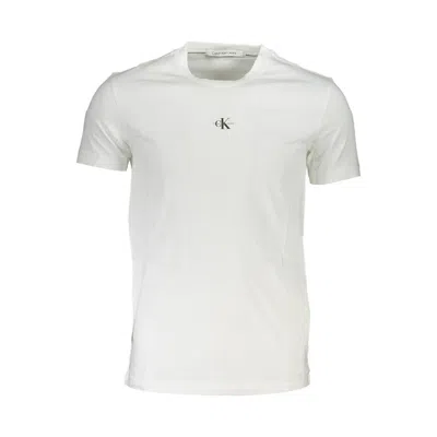 Calvin Klein White Cotton T-shirt