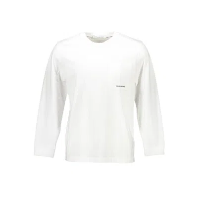 Calvin Klein White Cotton T-shirt