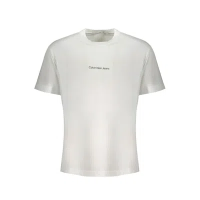 Calvin Klein White Cotton T-shirt