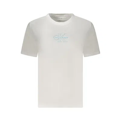 Calvin Klein White Cotton Tops & T-shirt