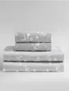 Calvin Klein White Flowers Sheet Set