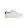 Calvin Klein White Leather Women Sneaker In White