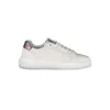 Calvin Klein White Leather Women Sneaker In White