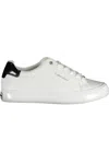 CALVIN KLEIN WHITE NYLON SNEAKER