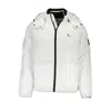 Calvin Klein White Polyester Jacket In White