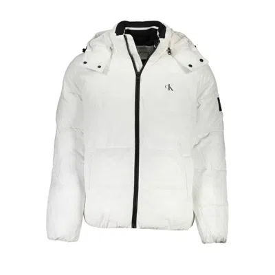Calvin Klein White Polyester Jacket