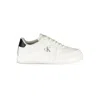 Calvin Klein White Polyester Men Sneaker In White