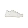 Calvin Klein White Polyester Men's Sneaker In White