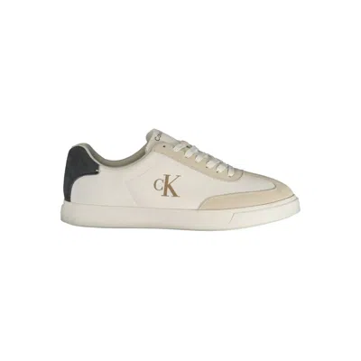 Calvin Klein Logo-print Panelled Sneakers In Multi
