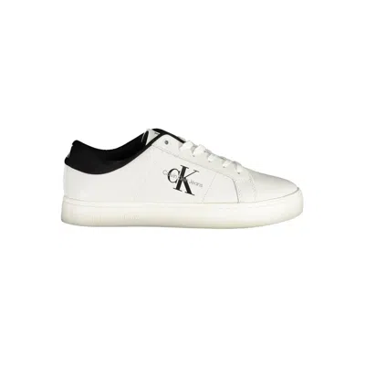 Calvin Klein Jeans Classic Cupsole Trainers White In Bianco