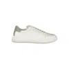 Calvin Klein White Polyester Sneaker In White