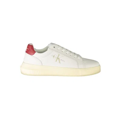 Calvin Klein White Polyester Trainer