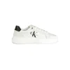 Calvin Klein White Leather Sneakers With Chunky Outsole