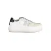 Calvin Klein White Polyester Sneaker