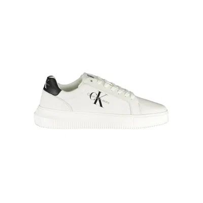 Calvin Klein White Polyester Trainer