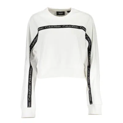 Calvin Klein White Polyester Sweater