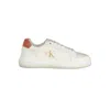 Calvin Klein White Polyethylene Women Sneaker In White