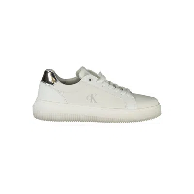 Calvin Klein White Polyethylene Women Women's Sneaker