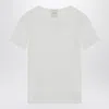 Calvin Klein White Ribbed T-shirt