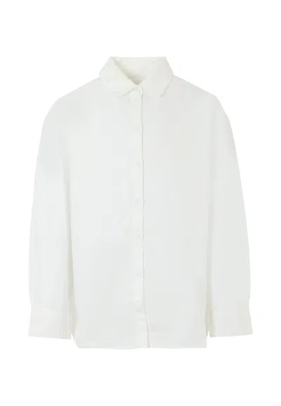 CALVIN KLEIN WHITE SHIRT FOR BOY WITH LOGO