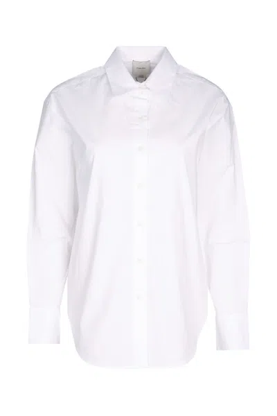 Calvin Klein White Stretch Poplin Shirt