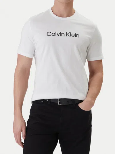 Calvin Klein Logo T-shirt In Multi