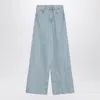Calvin Klein Logo Patch Wide-leg Jeans