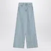 Calvin Klein Logo Patch Wide-leg Jeans